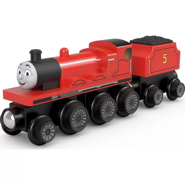 Thomas ampamp Friends Wooden Railway Toy Train Rebecca PushAlong Wood Engine ampamp Coal Car for Toddlers ampamp Preschool Kids Ages 2 Years Amazon ExclusiveJames