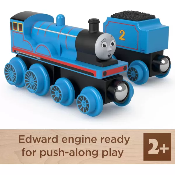 Thomas ampamp Friends Wooden Railway Toy Train Rebecca PushAlong Wood Engine ampamp Coal Car for Toddlers ampamp Preschool Kids Ages 2 Years Amazon ExclusiveEdward