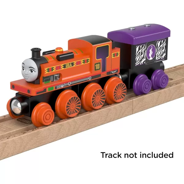 Thomas ampamp Friends Wooden Railway Toy Train Rebecca PushAlong Wood Engine ampamp Coal Car for Toddlers ampamp Preschool Kids Ages 2 Years Amazon ExclusiveNia