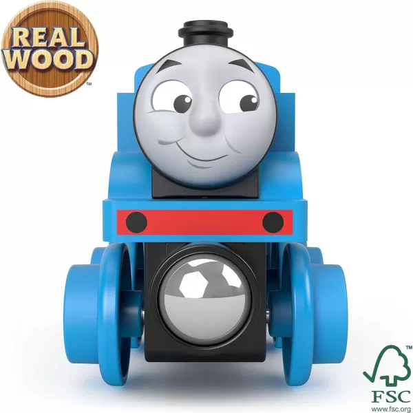 Thomas ampamp Friends Wooden Railway Toy Train Thomas PushAlong Wood Engine for Toddlers ampamp Preschool Kids Ages 2 Years