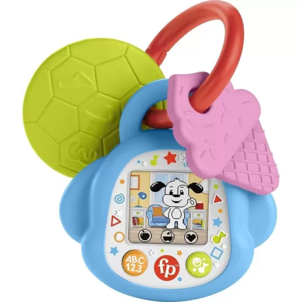 FisherPrice Baby Learning Toy Laugh ampamp Learn DigiPuppy Pretend Digital Pet with Music ampamp Lights for Developmental Play Infant Ages 6 Months