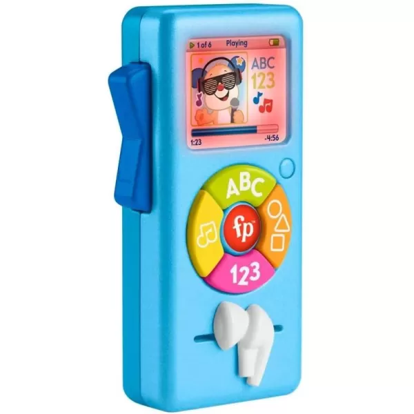 FisherPrice Baby Learning Toy Laugh ampamp Learn Puppys Music Player with Lights ampamp Fine Motor Activities for Infants Ages 6 Months Blue