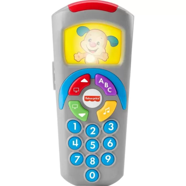 FisherPrice Baby Learning Toy Laugh ampamp Learn Puppys Remote Pretend TV Control with Music ampamp Lights for Developmental Play Infants Ages 6 MonthsPuppys Remote  New for 2024