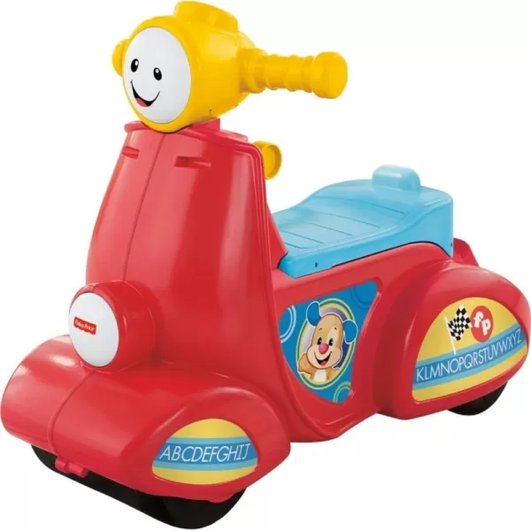FisherPrice Baby Learning Toy Laugh ampamp Learn Smart Stages Scooter RideOn with Music for Developmental Play Toddlers Ages 1 Years