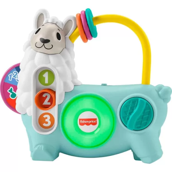 FisherPrice Baby Learning Toy Linkimals 123 Activity Llama for Ages 9 Months Compatible Only with Linkimals Items