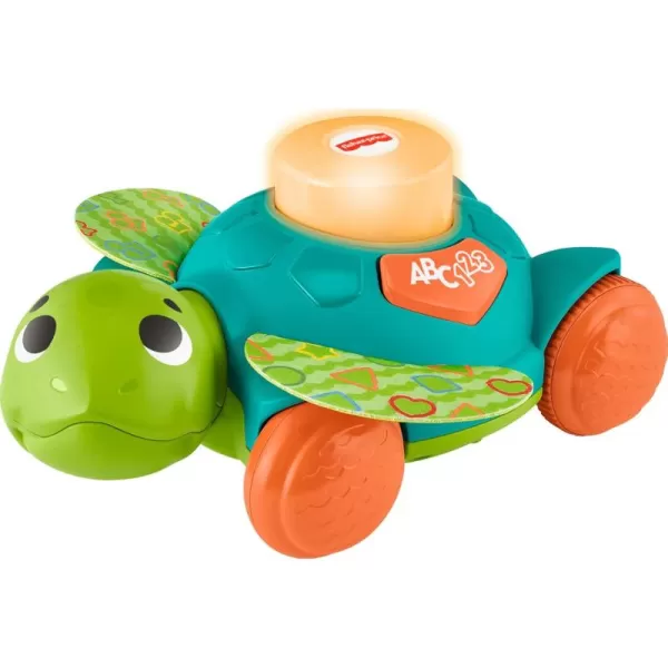 FisherPrice Baby Toy Linkimals SittoCrawl Sea Turtle for Ages 9 Months Compatible Only with Linkimals Items