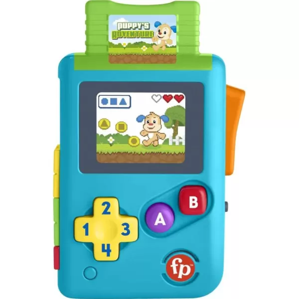 FisherPrice Baby ampamp Toddler Toy Laugh ampamp Learn Lil Gamer Pretend Video Game Learning Activity with Lights for Developmental Play Infants Ages 6 MonthsLil Gamer  Classic Version