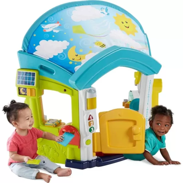 FisherPrice Baby ampamp Toddler Toy Laugh ampamp Learn Smart Learning Home Playhouse with Lights Sounds ampamp Activities for Infants Ages 6 Months Amazon Exclusive