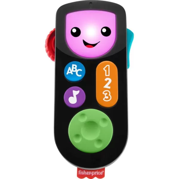 FisherPrice Baby ampamp Toddler Toy Laugh ampamp Learn Stream ampamp Learn Remote Pretend TV Control with Music ampamp Lights for Infants Ages 6 Months