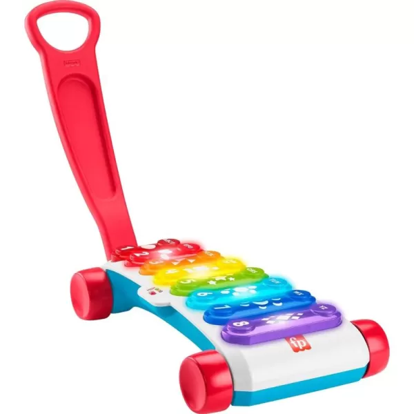 FisherPrice Baby to Toddler Learning Toy Giant LightUp Xylophone PullAlong Musical Activity with Smart Stages for Infants Ages 9 MonthsRetail Packaging