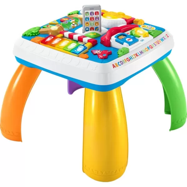 FisherPrice Baby to Toddler Toy Laugh ampamp Learn Around the Town Learning Activity Table with Music ampamp Lights for Infants Ages 6 Months Amazon Exclusive