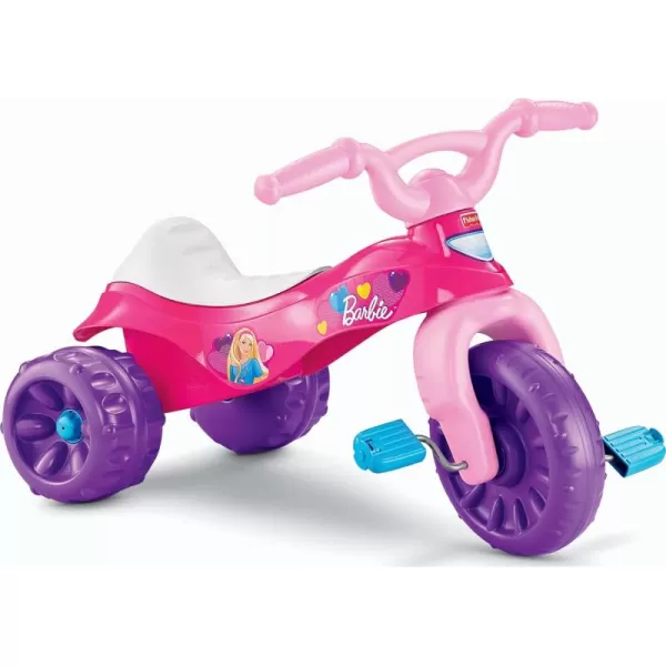 FisherPrice Barbie Toddler Tricycle Tough Trike Bike with Handlebar Grips and Storage for Preschool Kids Amazon ExclusiveBarbie