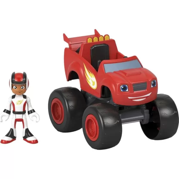 FisherPrice Blaze and The Monster Machines Toy Truck ampamp Figure Set Blaze ampamp AJ Preschool Racing Play Ages 3 YearsToy Truck  Figure Set