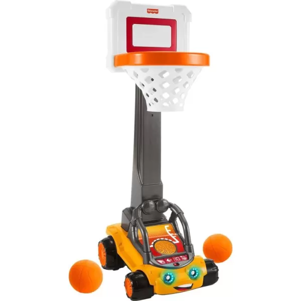 FisherPrice Electronic Basketball Toy BB Hoopster Motorized Hoop with Lights Sounds ampamp Game Play for Preschool Kids Ages 3 YearsSimplified Packaging