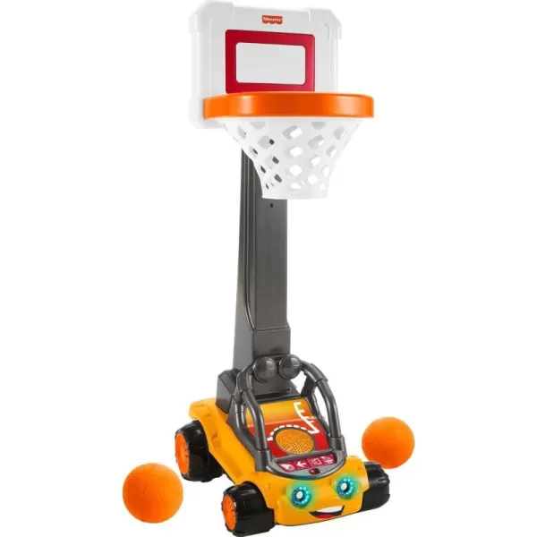FisherPrice Electronic Basketball Toy BB Hoopster Motorized Hoop with Lights Sounds ampamp Game Play for Preschool Kids Ages 3 YearsStandard