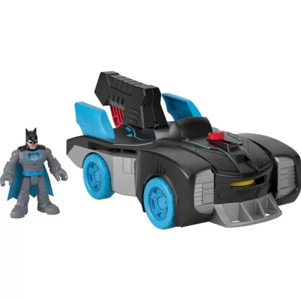 FisherPrice Imaginext DC Super Friends Batman Toy BatTech Batmobile Car ampamp LightUp Figure for Preschool Pretend Play Kids Ages 3 Years