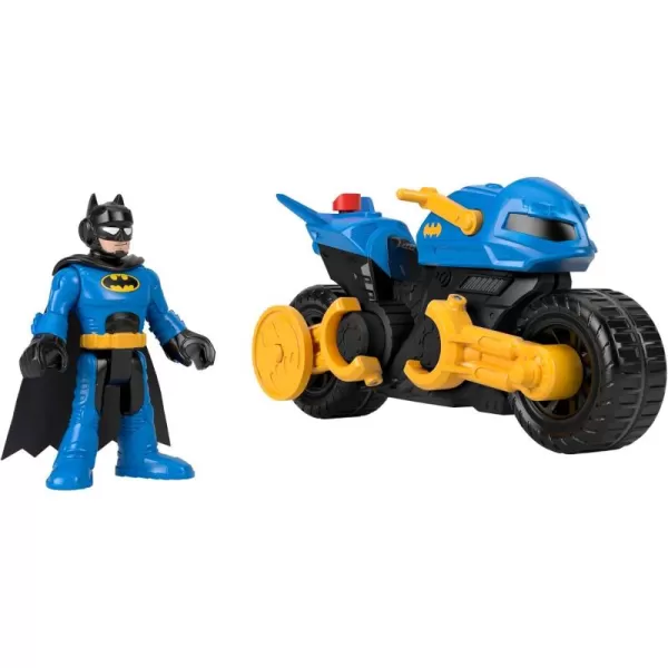 FisherPrice Imaginext DC Super Friends Batman Toy Figure and Transforming Batcycle for Pretend Play Kids Ages 3 Years