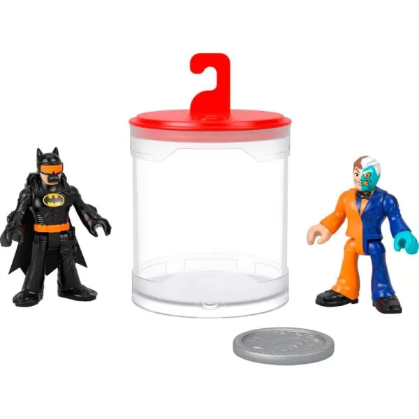 FisherPrice Imaginext DC Super Friends Batman Toys Color Changers Figure Set Batman ampamp Harley Quinn for Preschool Kids Ages 3 YearsBatman  TwoFace