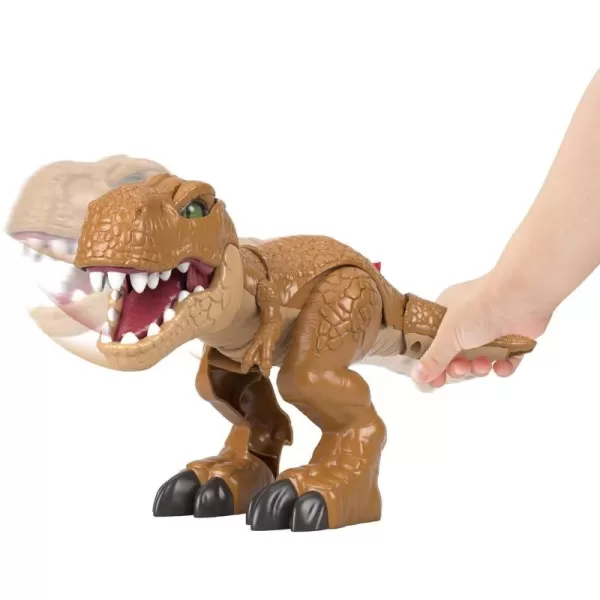 FisherPrice Imaginext Jurassic World Dinosaur Toy Thrashin Action T rex Figure with Chomping Action for Pretend Play Kids Ages 3 YearsModern