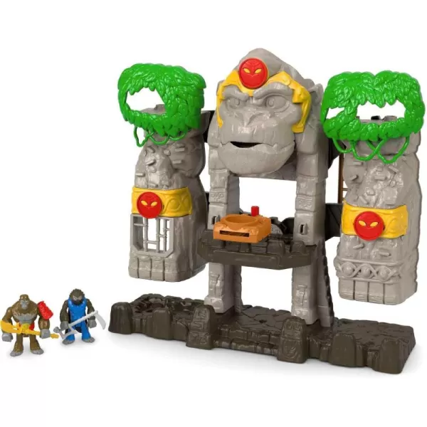 FisherPrice Imaginext Preschool Toy Gorilla Fortress Playset with Poseable Figures ampamp Accessories for Pretend Play Ages 3 YearsGorilla Fortress