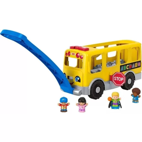 FisherPrice Little People Toddler Learning Toy Big Yellow Bus Musical PullAlong Vehicle for Pretend Play Kids Ages 1 YearsBig School Bus