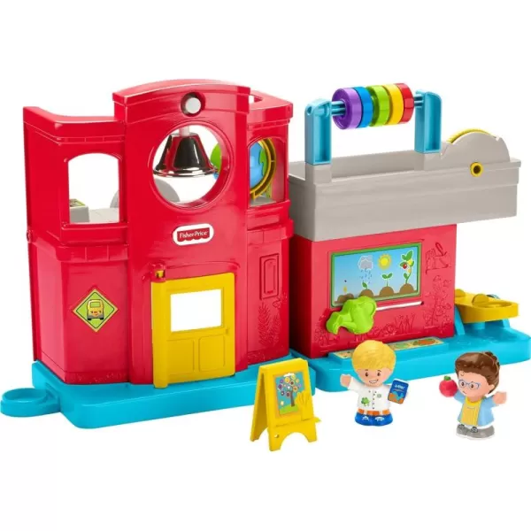 FisherPrice Little People Toddler Toy Friendly School Musical Playset with Figures for Pretend Play Kids Ages 1 YearsSchool