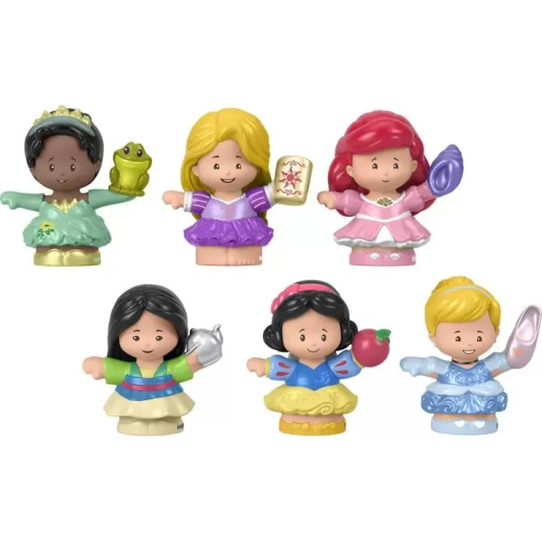 FisherPrice Little People Toddler Toys Disney Princess Story Duos 8Piece Figure Set for Pretend Play Kids Ages 18 Months  Amazon ExclusivePrincess 6Pack