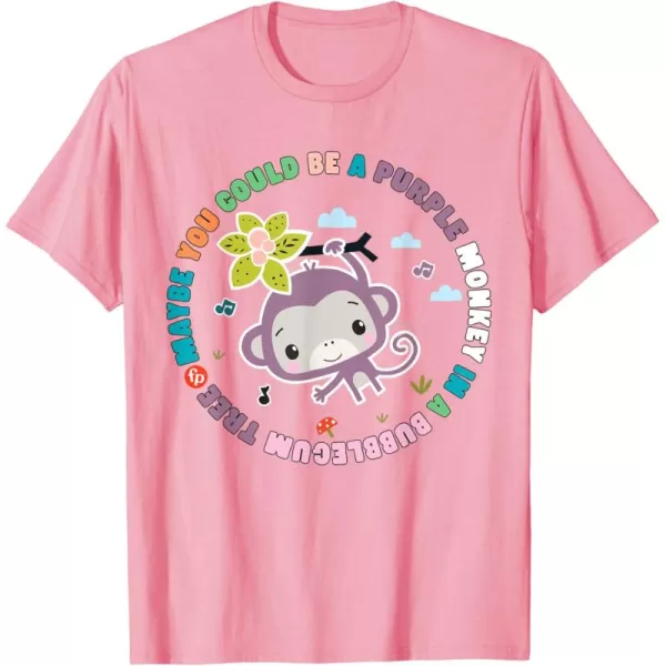 FisherPrice Purple Monkey  Hanging Purple Monkey TShirtPink