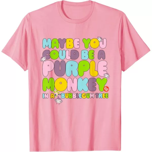 FisherPrice Purple Monkey  Maybe You Could Be TShirtPink