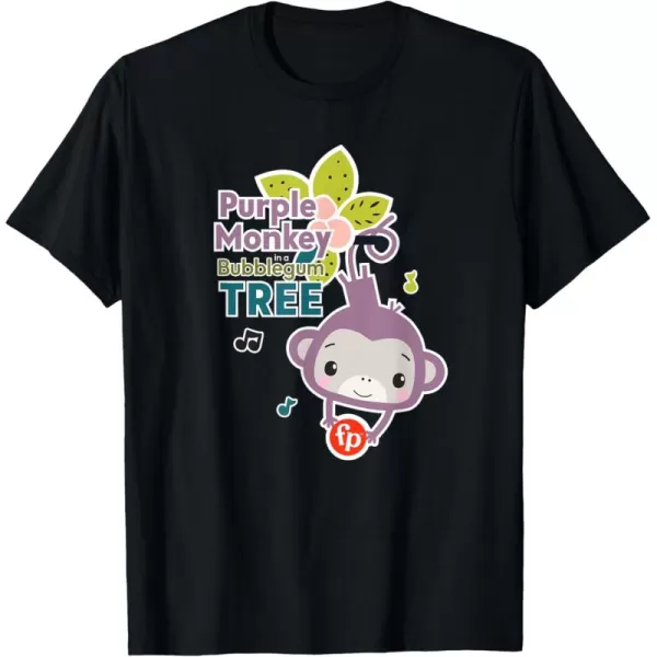 FisherPrice Purple Monkey Bubblegum Tree TShirtBlack