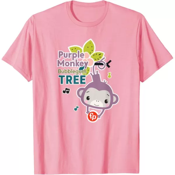 FisherPrice Purple Monkey Bubblegum Tree TShirtPink
