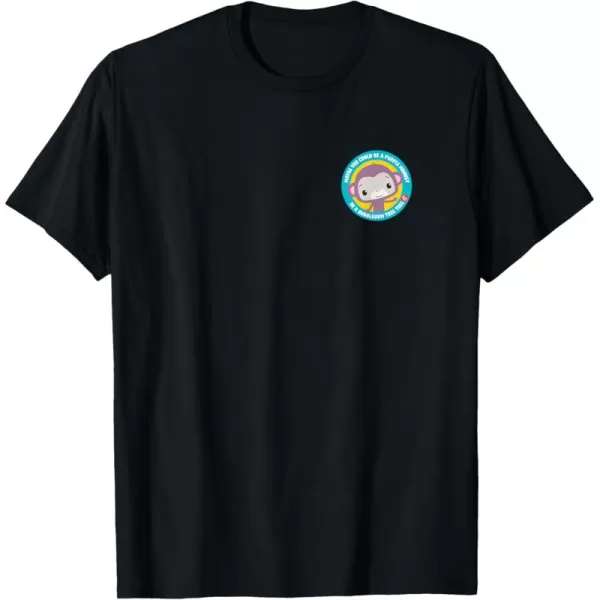 FisherPrice Purple Monkey Circle TShirtBlack