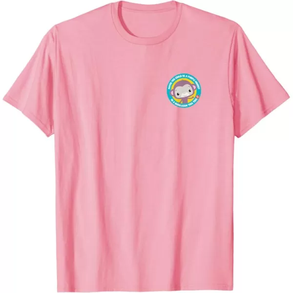 FisherPrice Purple Monkey Circle TShirtPink