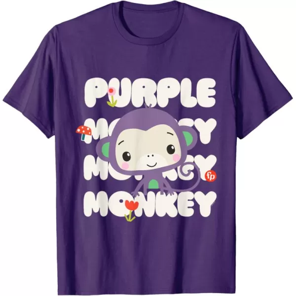 FisherPrice Purple Monkey TShirtPurple
