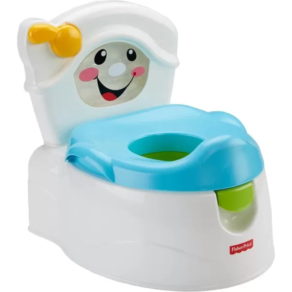 FisherPrice Toddler Toilet 3in1 Puppy Perfection Potty Training Seat and Step Stool with Removable RingLearntoFlush Potty