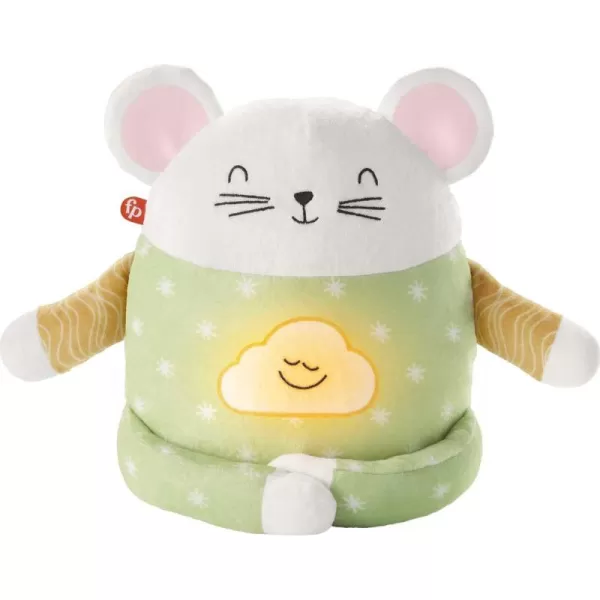 FisherPrice Toddler Toy Meditation Mouse Mindfulness Plush with Guided Relaxation Exercises Music ampamp Lights for Kids Ages 2 Years