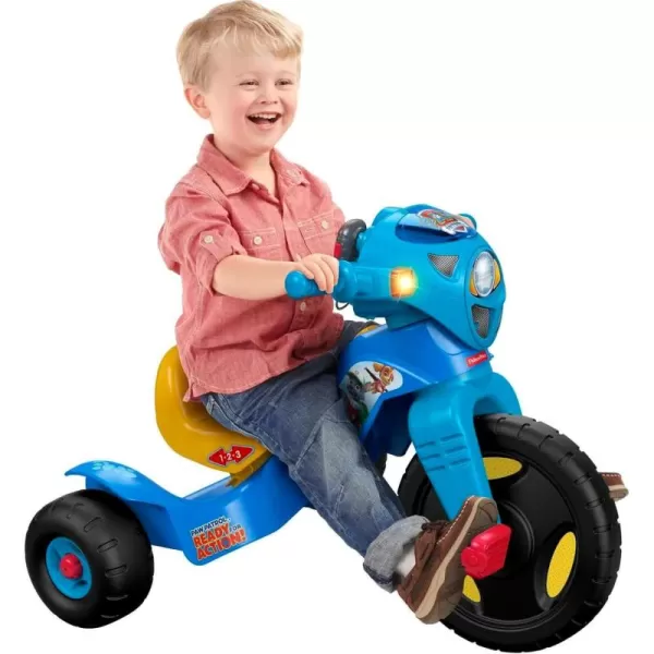 FisherPrice Toddler Tricycle Jurassic World Lights ampamp Sounds Trike Dinosaur Toy Bike with Storage for Outdoor Play Kids Ages 2 YearsPaw Patrol