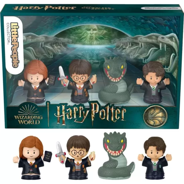 Little People Collector Harry Potter and The Prisoner of Azkaban Movie Special Edition Set for Adults ampamp Fans 4 FiguresChamber of Secrets