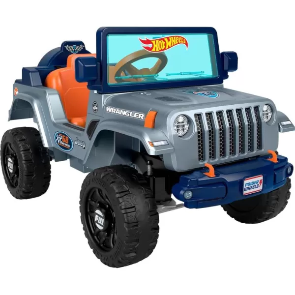 Power Wheels Jeep Wrangler Toddler RideOn Toy with Driving Sounds MultiTerrain Traction Seats 1 Red Ages 2 YearsHot Wheels Jeep