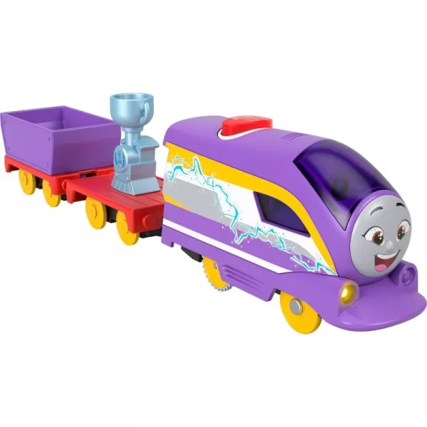 Thomas ampamp Friends Motorized Toy Train Talking Percy Engine with Sounds Phrases ampamp Harold Helicopter for Preschool Pretend Play Kids Ages 3 YearsKana