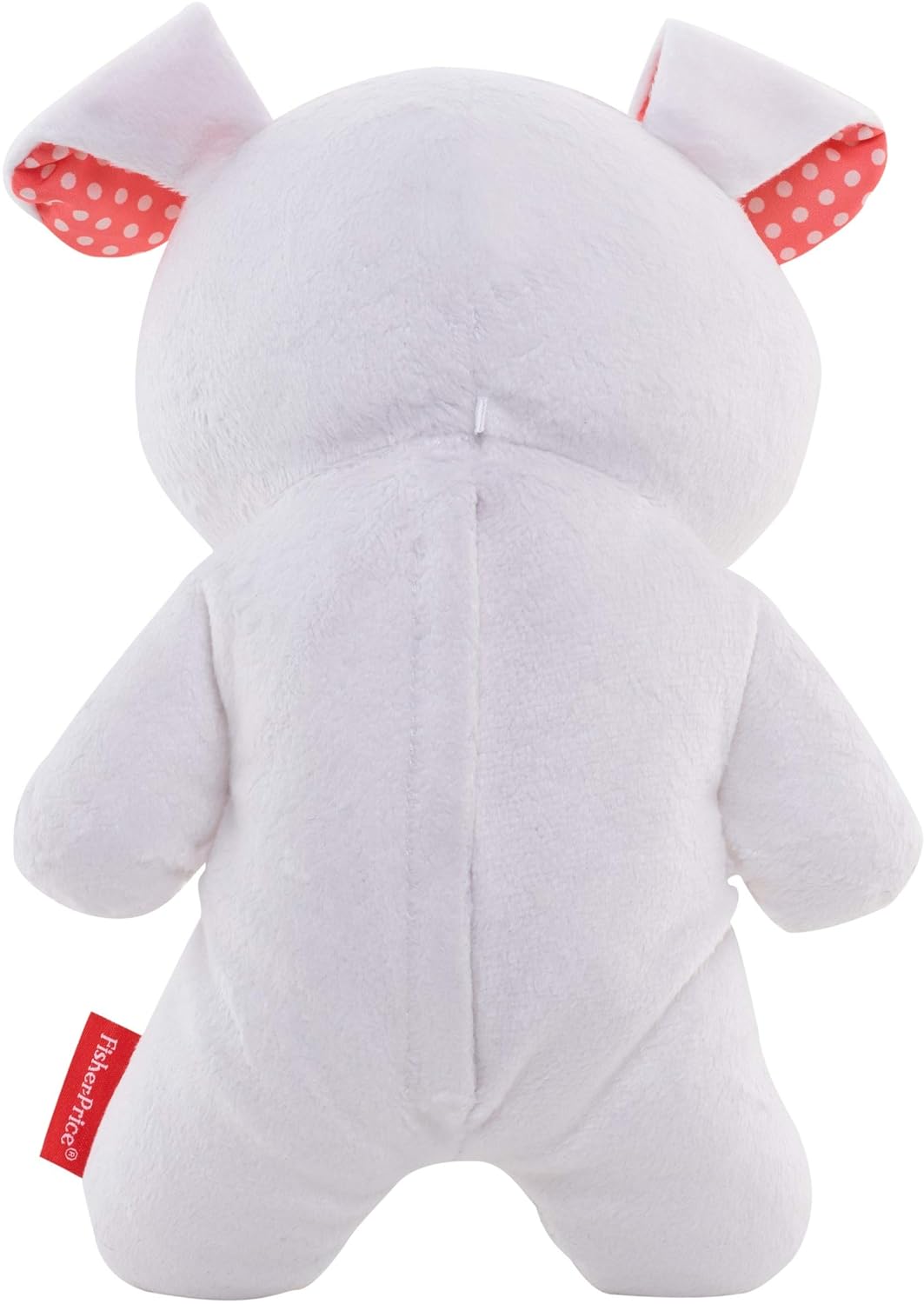 FisherPrice Baby Toy Calming Vibrations Cuddle Soother Musical Plush Dog Sound Machine for Developmental Play Newborns Ages 0 Months