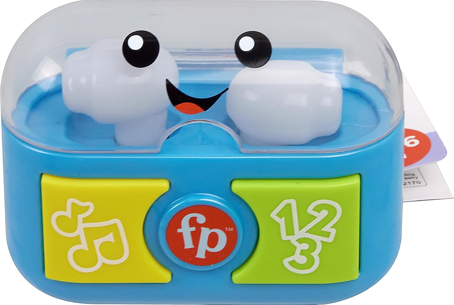 FisherPrice Baby ampamp Toddler Toy Laugh ampamp Learn Play Along Ear Buds with Music Lights ampamp Fine Motor Activities for Infants Ages 6 Months