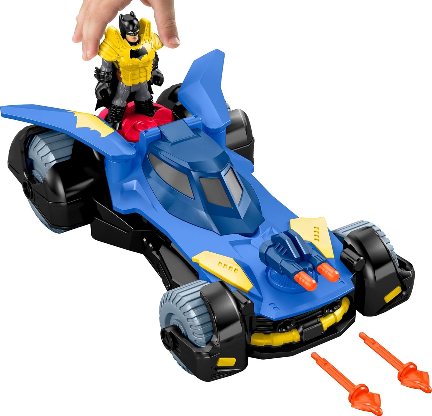 FisherPrice Imaginext DC Super Friends Batman Toy Batmobile Vehicle ampamp Figure Set for Preschool Pretend Play Kids Ages 3 Years
