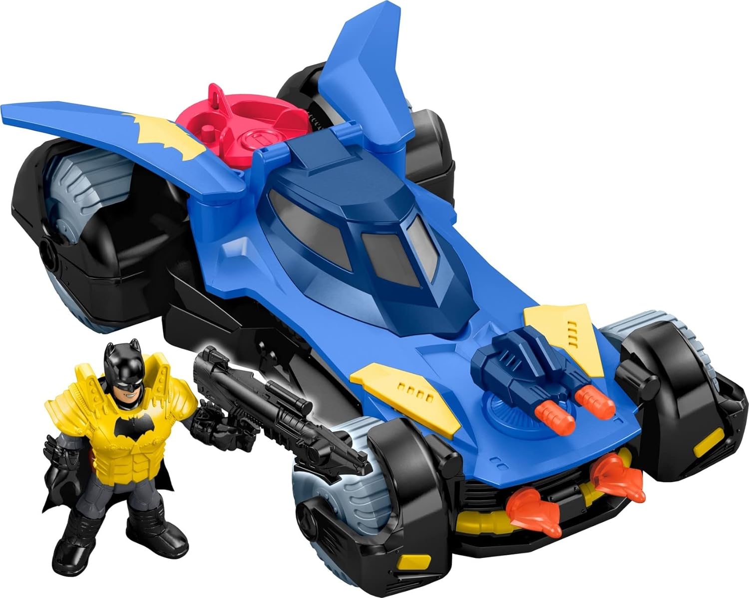 FisherPrice Imaginext DC Super Friends Batman Toy Batmobile Vehicle ampamp Figure Set for Preschool Pretend Play Kids Ages 3 Years