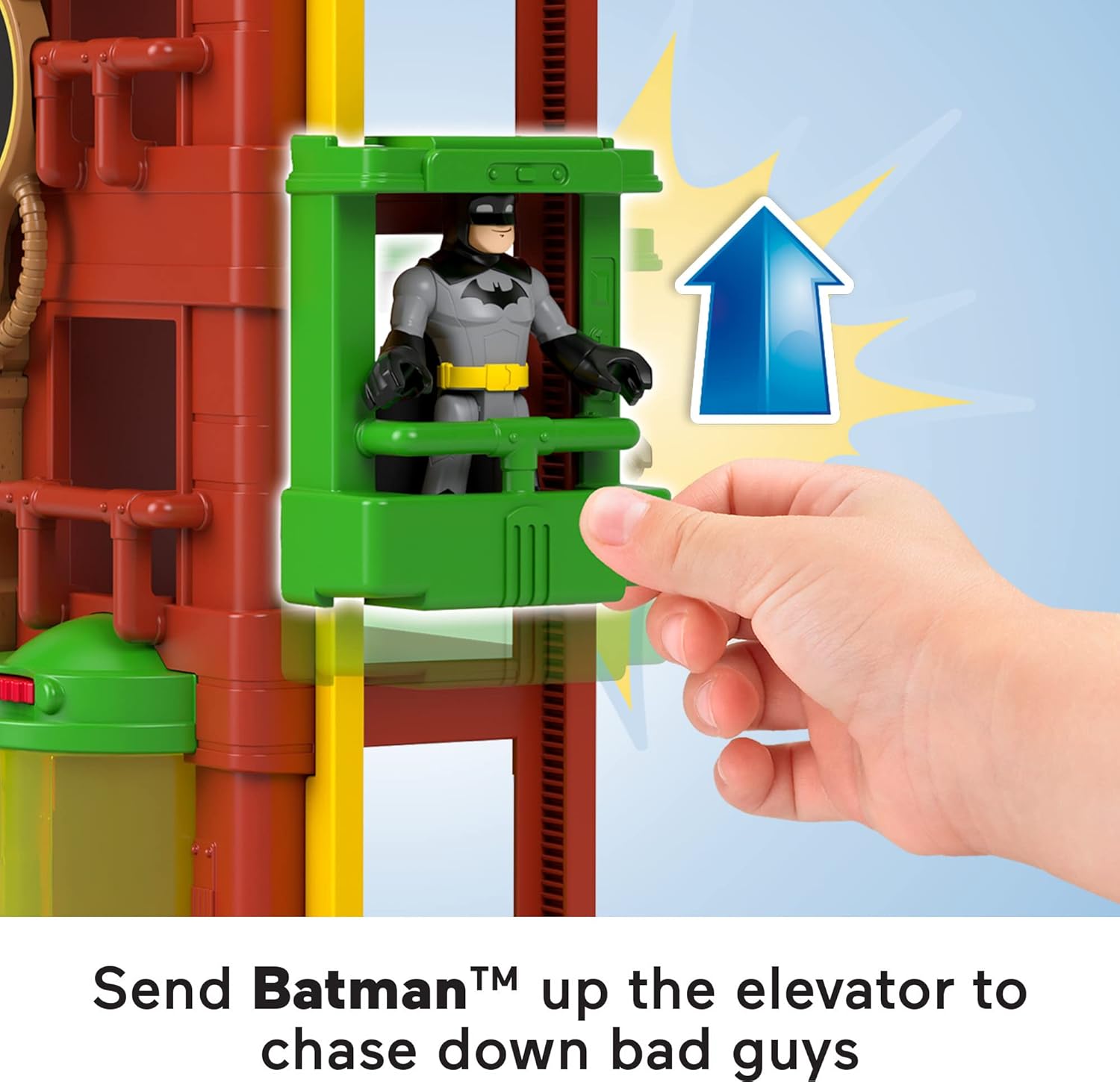FisherPrice Imaginext DC Super Friends Batman Toy Crime Alley Playset with Figures ampamp Accessories for Preschool Kids Ages 3 Years