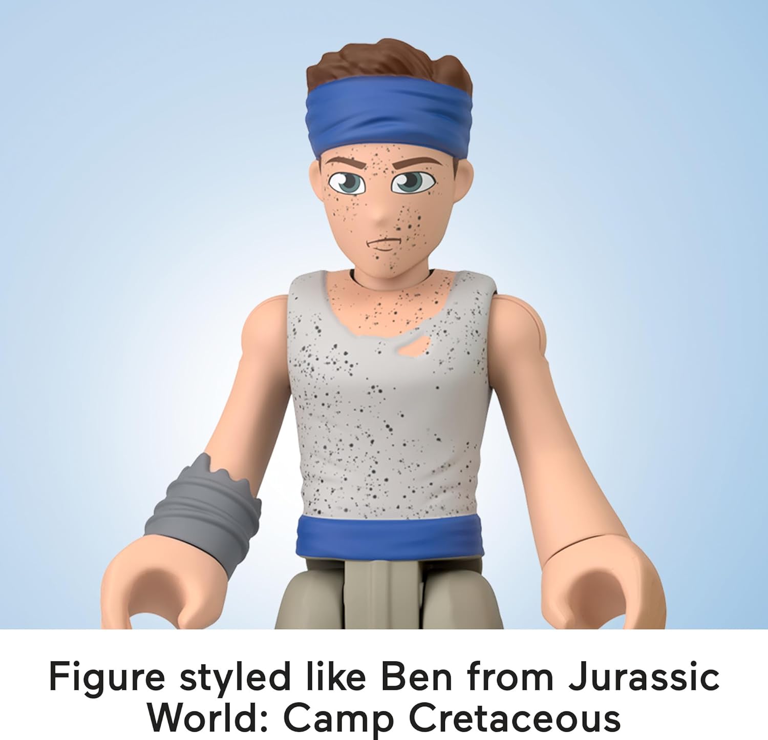 FisherPrice Imaginext Jurassic World Dinosaur Toy Bumpy ampamp Ben Figure Set for Pretend Play Preschool Kids Ages 3 Years