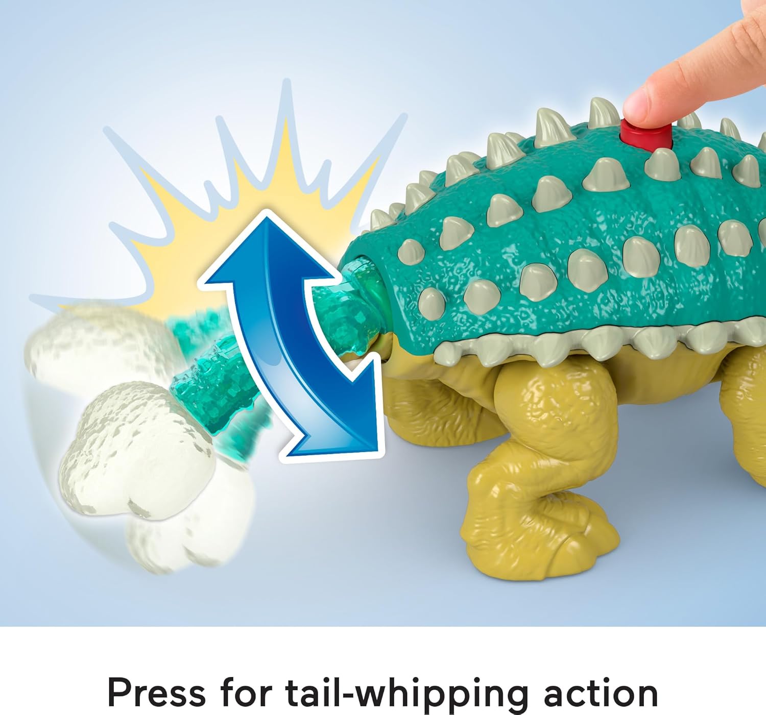FisherPrice Imaginext Jurassic World Dinosaur Toy Bumpy ampamp Ben Figure Set for Pretend Play Preschool Kids Ages 3 Years
