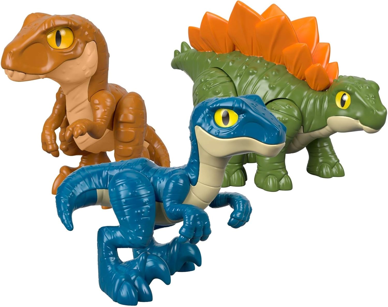 FisherPrice Imaginext Jurassic World Dinosaur Toys Hatchlings 6Piece Figure Set for Pretend Play Preschool Kids Ages 3 Years