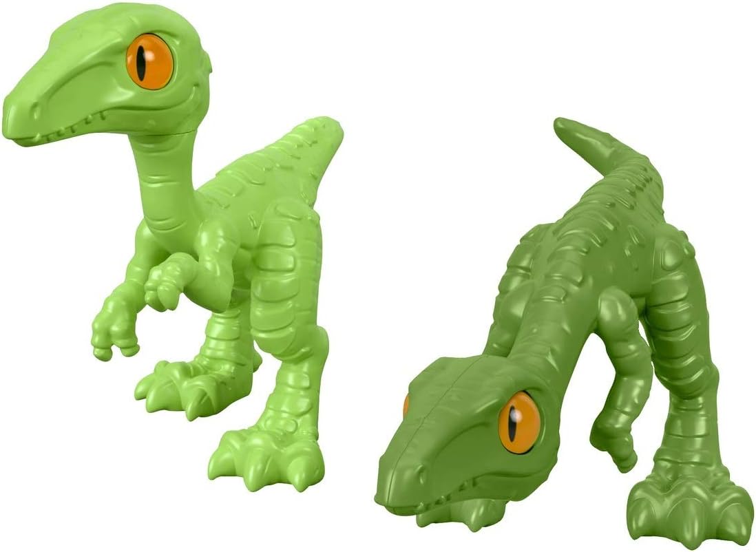 FisherPrice Imaginext Jurassic World Dinosaur Toys Hatchlings 6Piece Figure Set for Pretend Play Preschool Kids Ages 3 Years