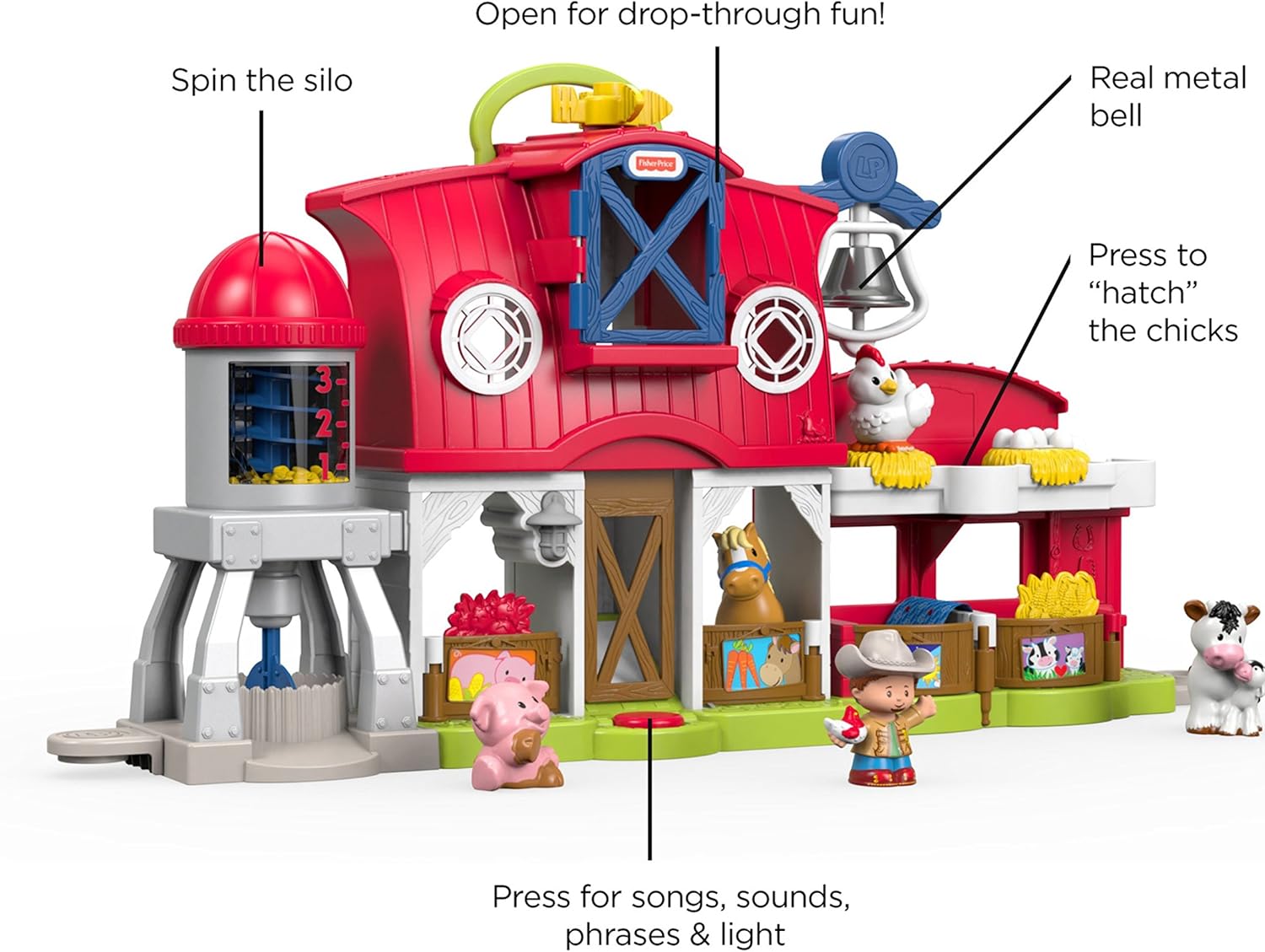 FisherPrice Little People Caring for Animals Farm SetStandard Packaging